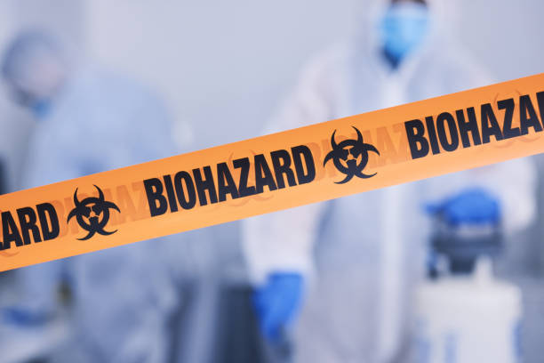 Professional Drug Lab Cleanup technician working in Upton, NY